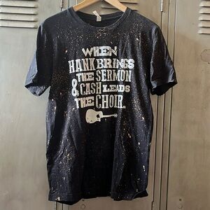 Hank & Cash bleached tee